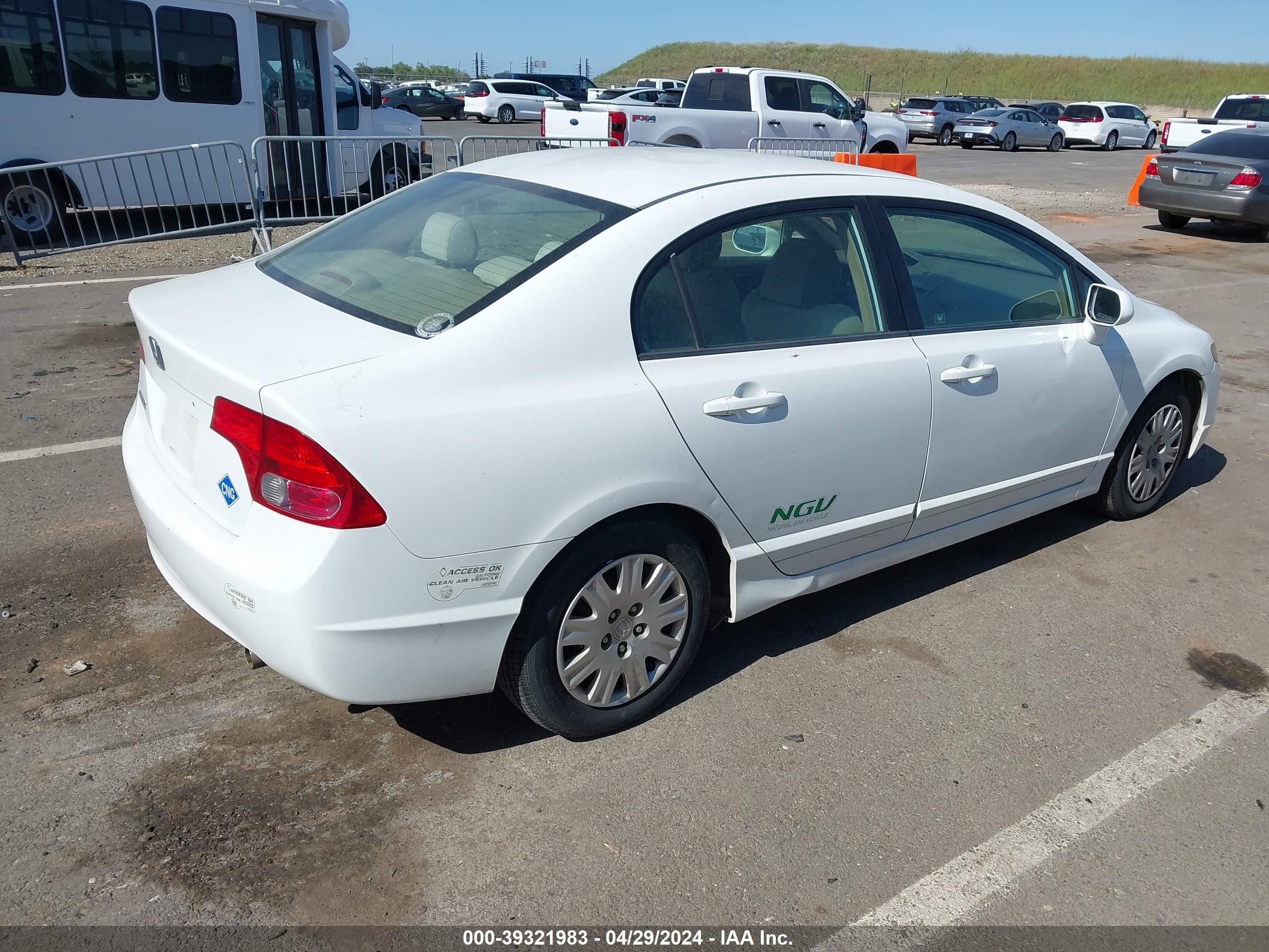 Photo 3 VIN: 1HGFA46587L000680 - HONDA CIVIC 