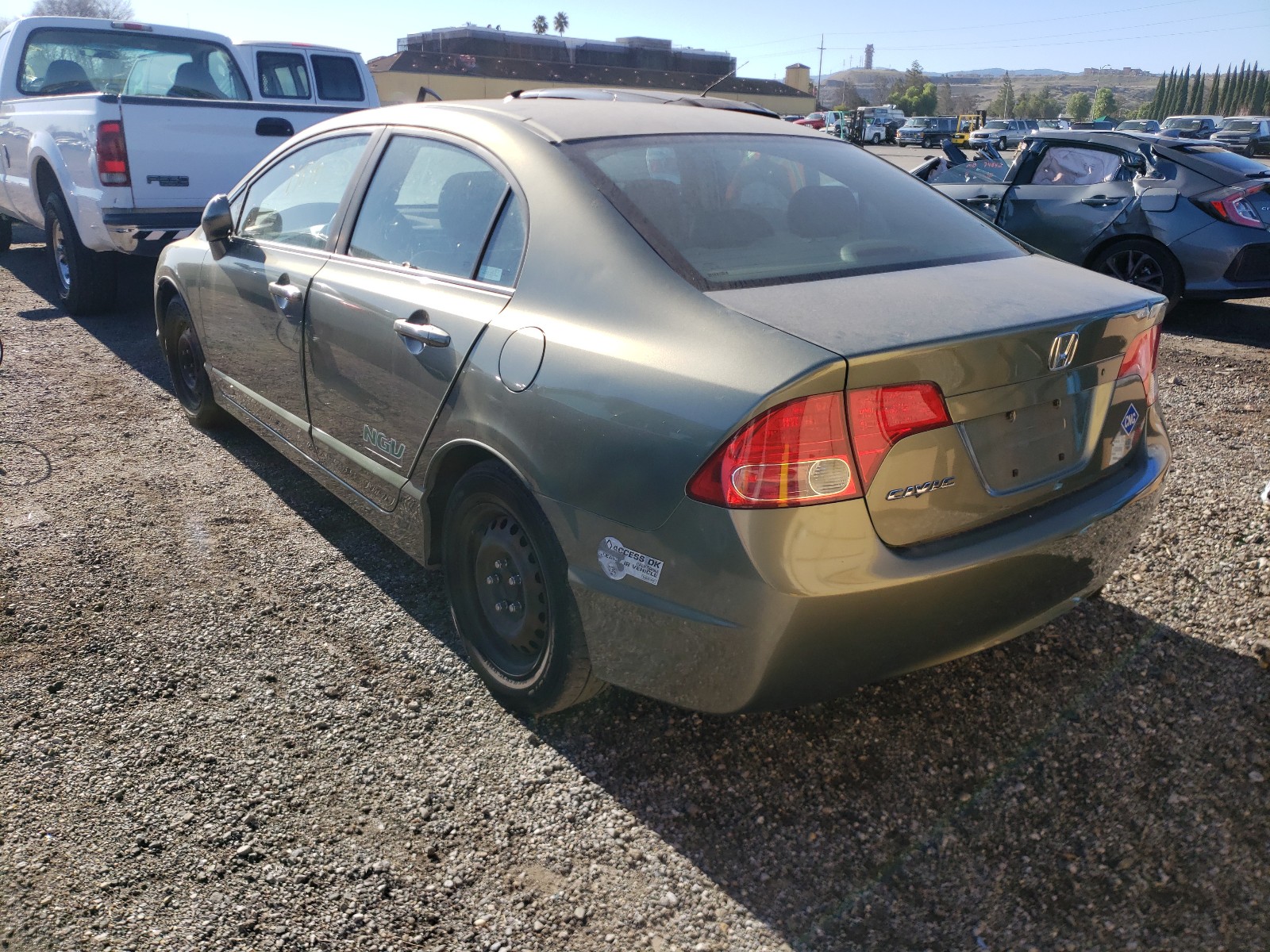 Photo 2 VIN: 1HGFA46598L000480 - HONDA CIVIC GX 