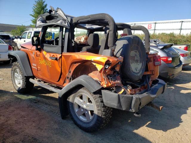 Photo 2 VIN: 1J4AA2D10BL607107 - JEEP WRANGLER S 