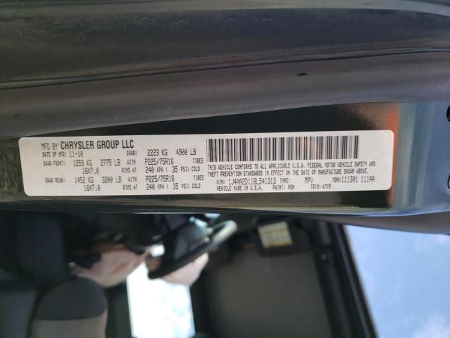 Photo 9 VIN: 1J4AA2D11BL541313 - JEEP WRANGLER S 