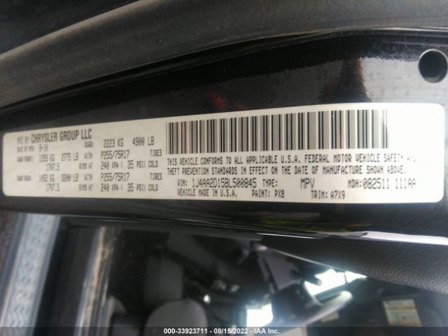 Photo 8 VIN: 1J4AA2D15BL500845 - JEEP WRANGLER 