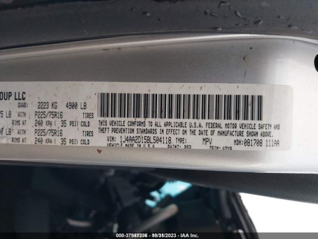 Photo 8 VIN: 1J4AA2D15BL504118 - JEEP WRANGLER 