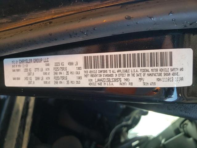 Photo 9 VIN: 1J4AA2D15BL530976 - JEEP WRANGLER S 