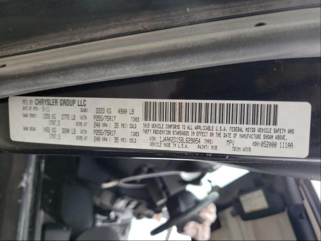 Photo 9 VIN: 1J4AA2D15BL629054 - JEEP WRANGLER S 