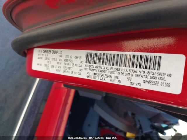 Photo 8 VIN: 1J4AA2D18AL210484 - JEEP WRANGLER 