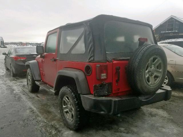 Photo 2 VIN: 1J4AA2D19BL571272 - JEEP WRANGLER S 