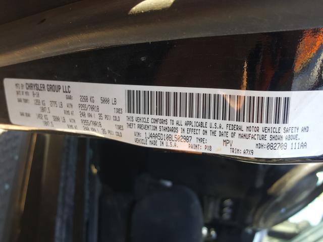 Photo 9 VIN: 1J4AA5D10BL502987 - JEEP WRANGLER S 