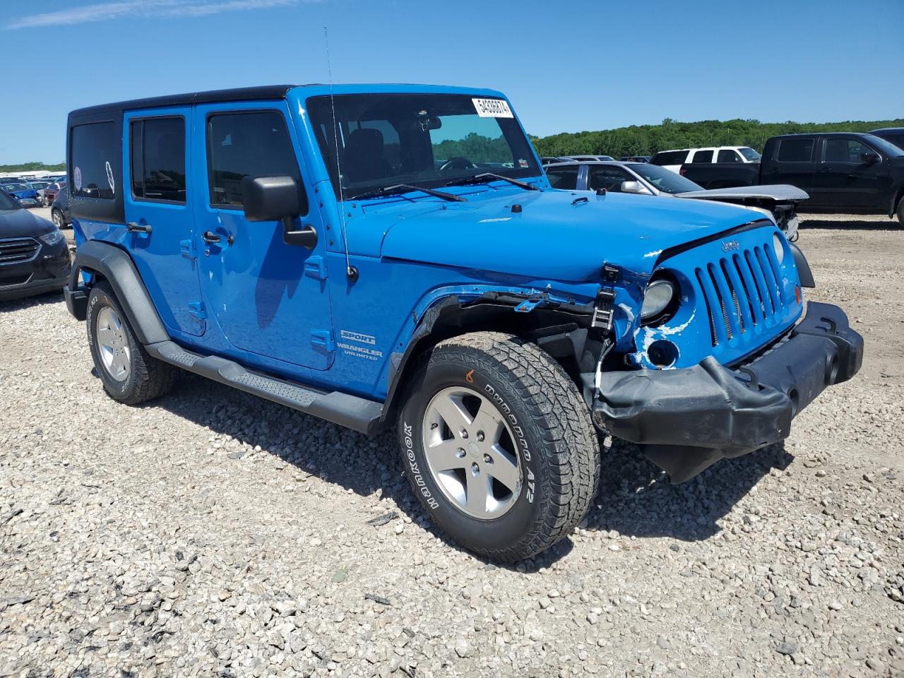 Photo 3 VIN: 1J4BA3H10BL570418 - JEEP WRANGLER 