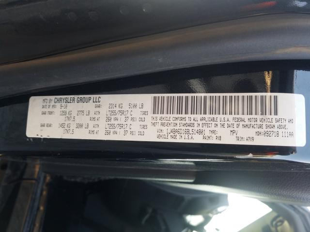 Photo 9 VIN: 1J4BA6D16BL514801 - JEEP WRANGLER R 