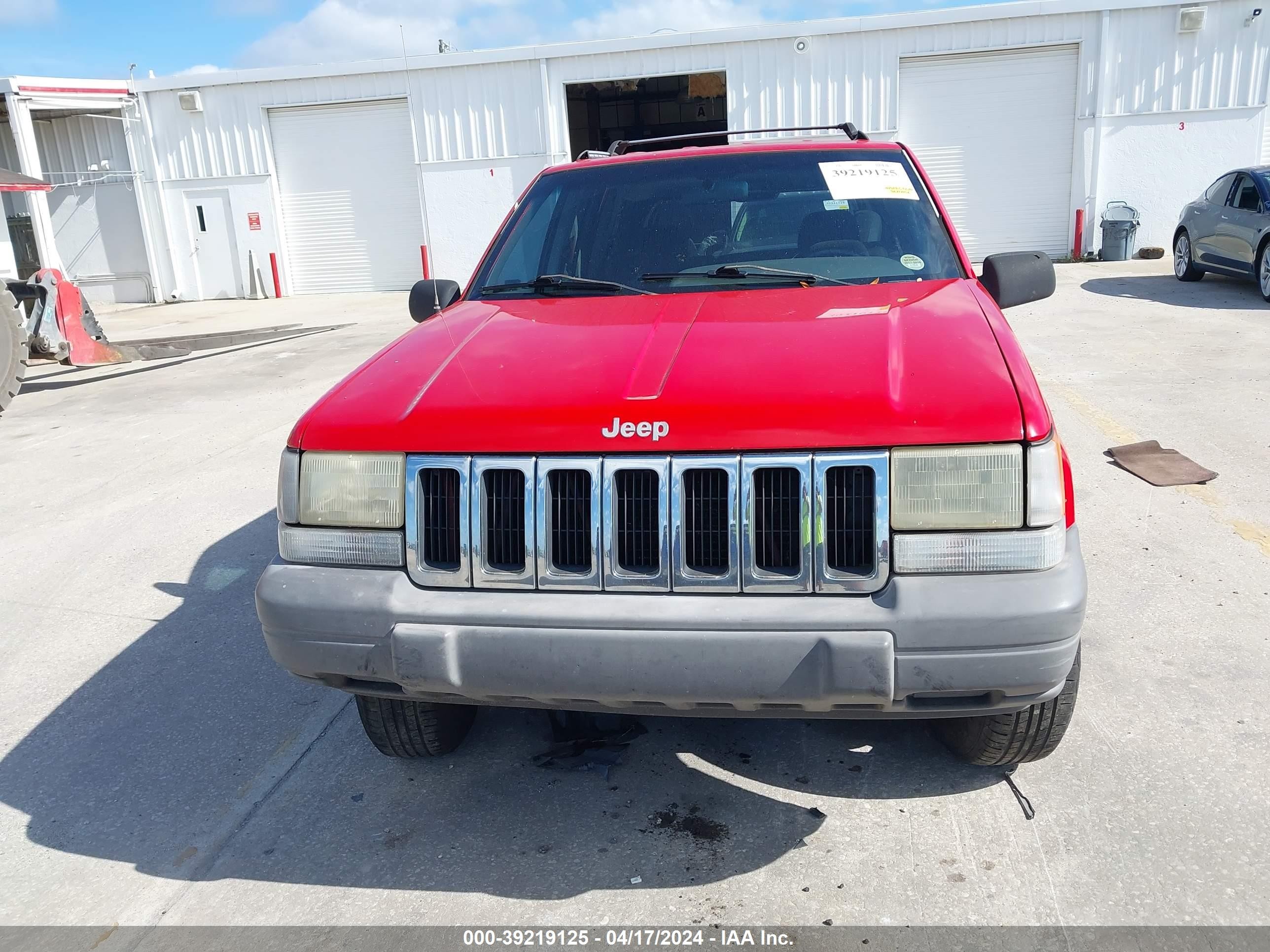 Photo 11 VIN: 1J4EX58SXTC114489 - JEEP GRAND CHEROKEE 