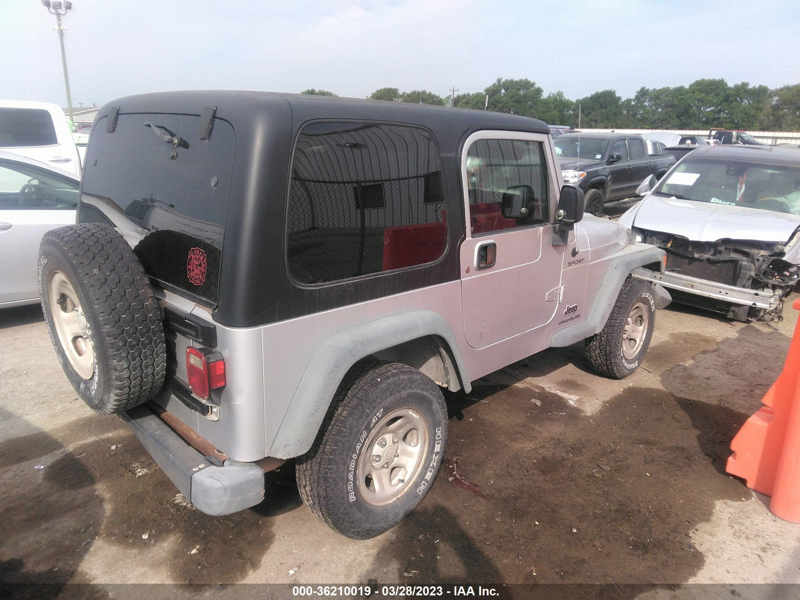 Photo 3 VIN: 1J4F449S96P762165 - JEEP WRANGLER 