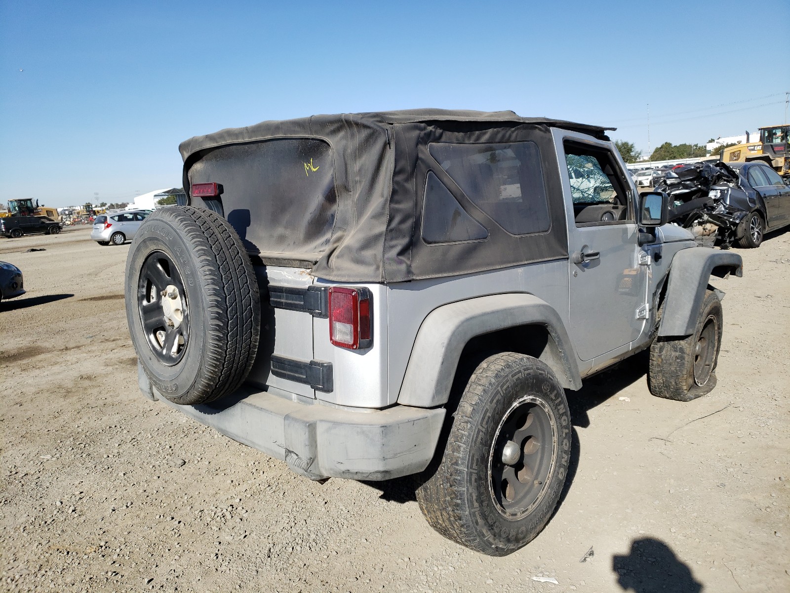 Photo 3 VIN: 1J4FA24107L174000 - JEEP WRANGLER X 