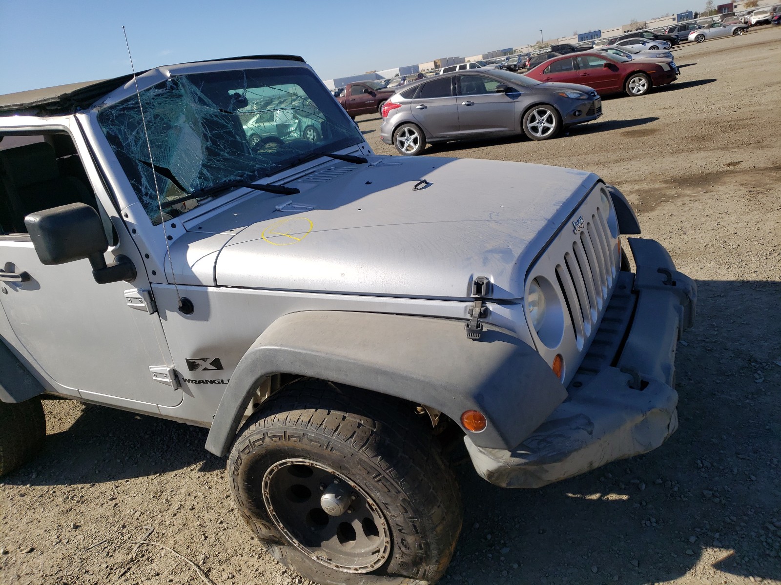 Photo 8 VIN: 1J4FA24107L174000 - JEEP WRANGLER X 