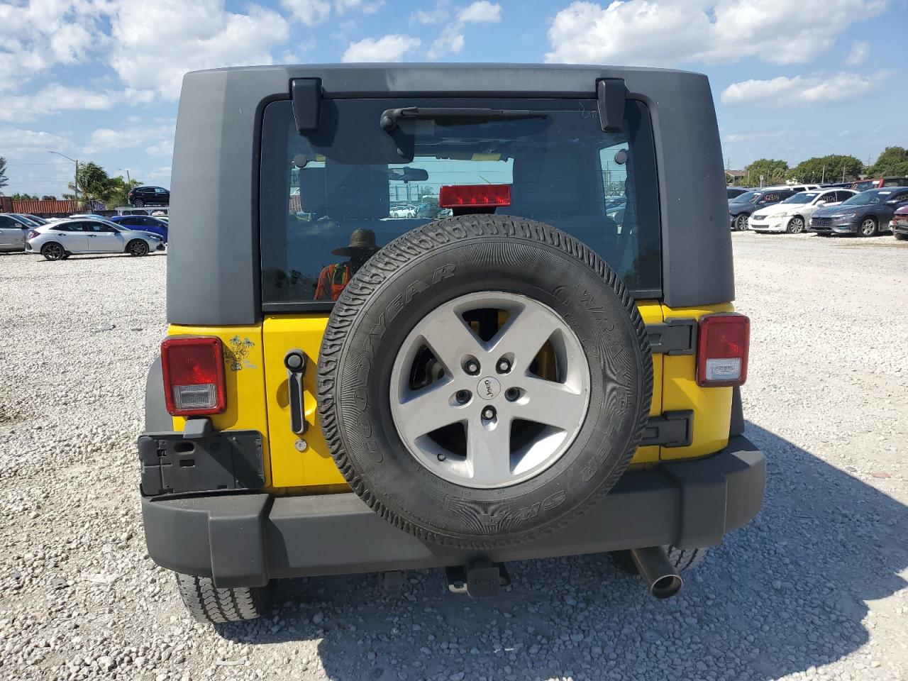 Photo 5 VIN: 1J4FA24108L653616 - JEEP WRANGLER 