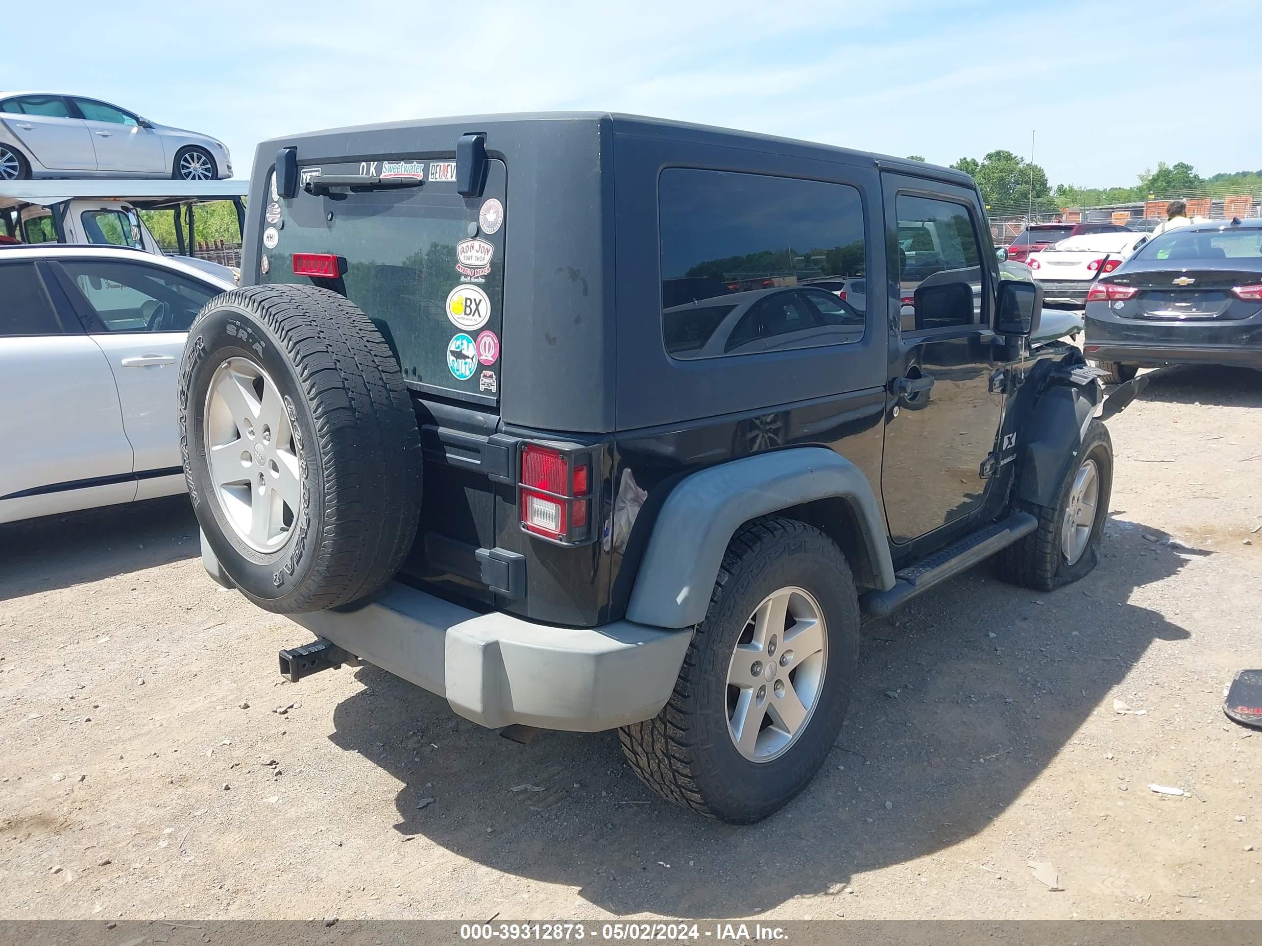 Photo 3 VIN: 1J4FA24148L559996 - JEEP WRANGLER 