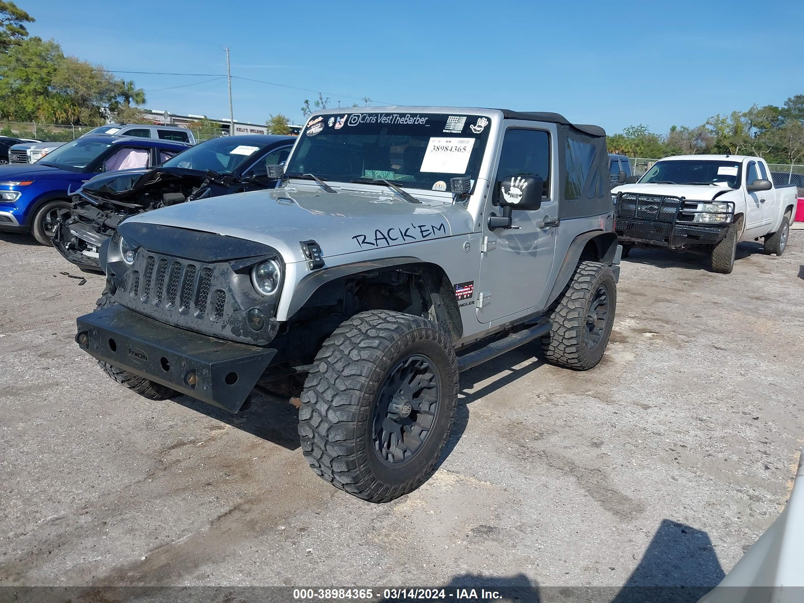 Photo 1 VIN: 1J4FA24157L134916 - JEEP WRANGLER 