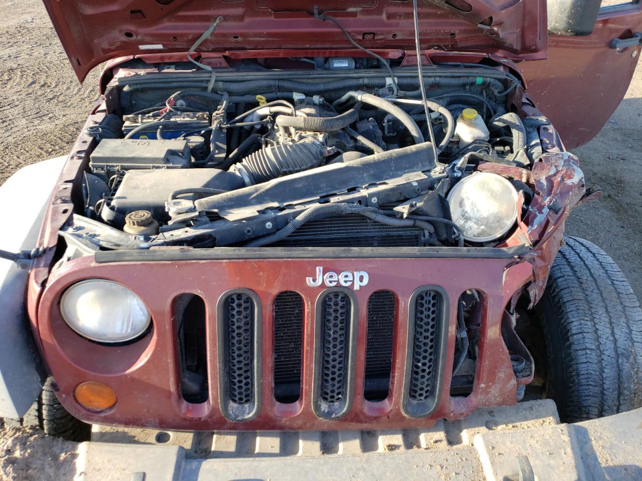 Photo 10 VIN: 1J4FA24158L624497 - JEEP WRANGLER 