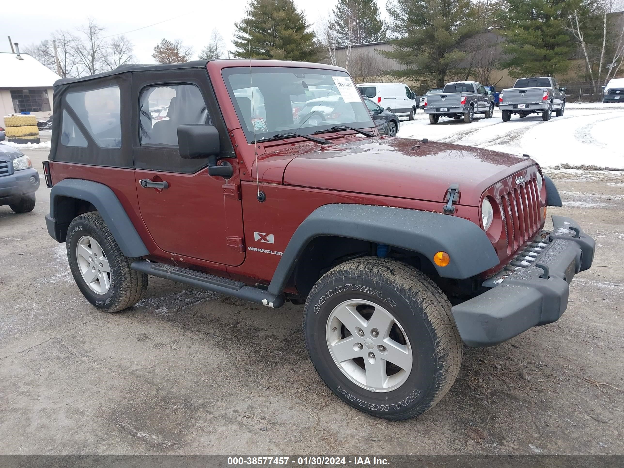 Photo 0 VIN: 1J4FA24158L635791 - JEEP WRANGLER 