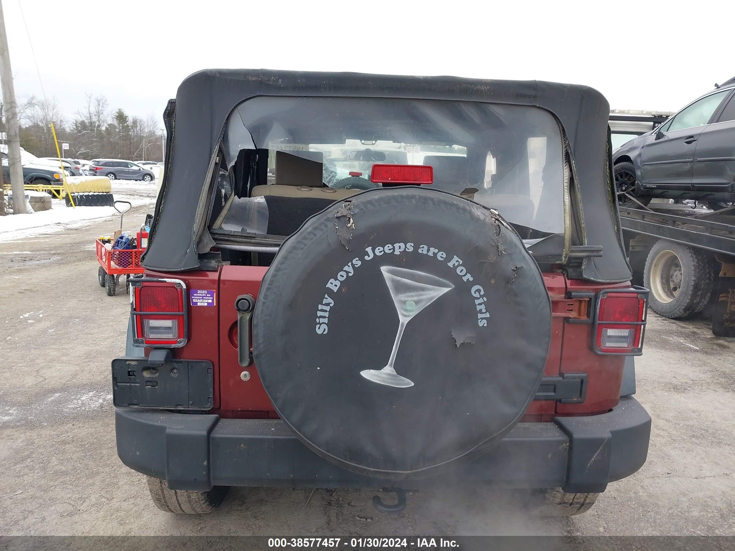 Photo 5 VIN: 1J4FA24158L635791 - JEEP WRANGLER 