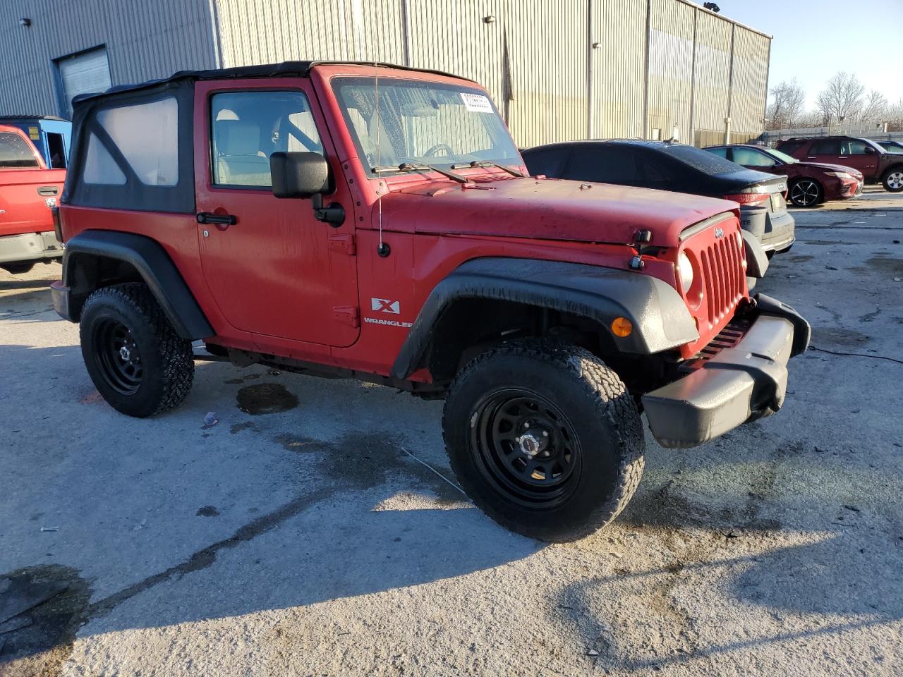 Photo 3 VIN: 1J4FA24177L153628 - JEEP WRANGLER X 