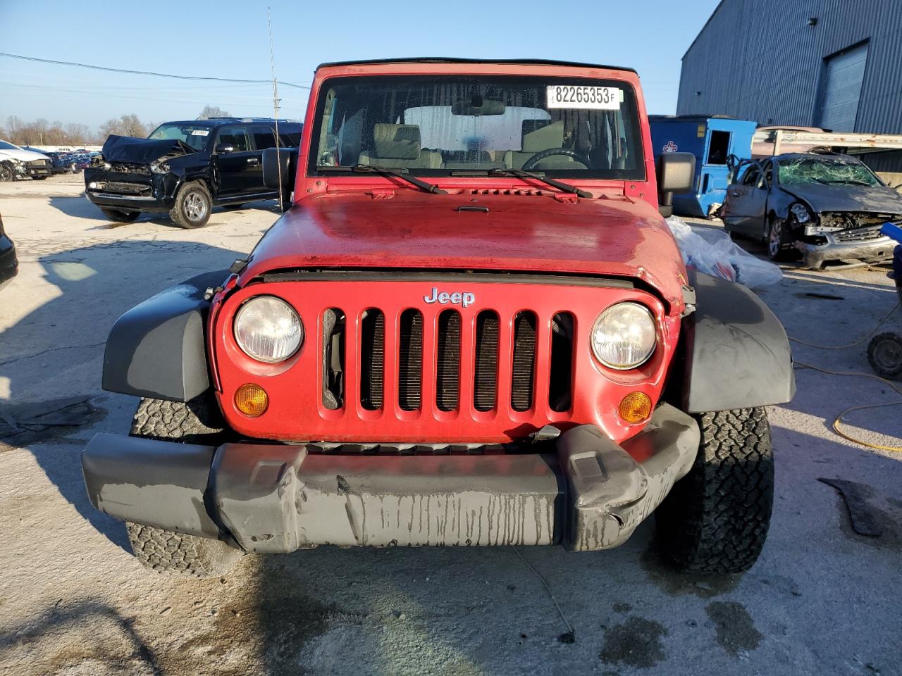 Photo 4 VIN: 1J4FA24177L153628 - JEEP WRANGLER X 