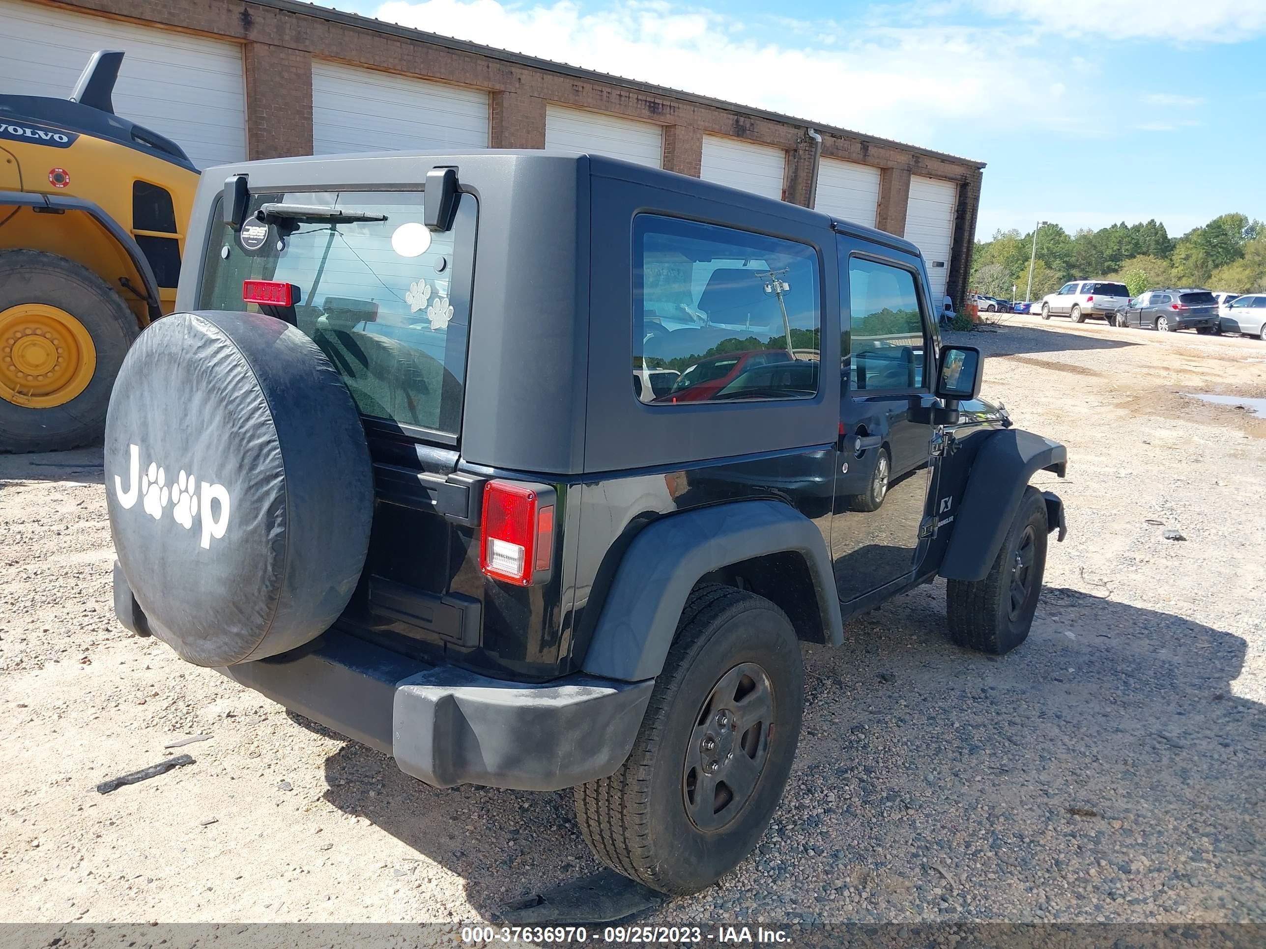 Photo 3 VIN: 1J4FA24189L755344 - JEEP WRANGLER 