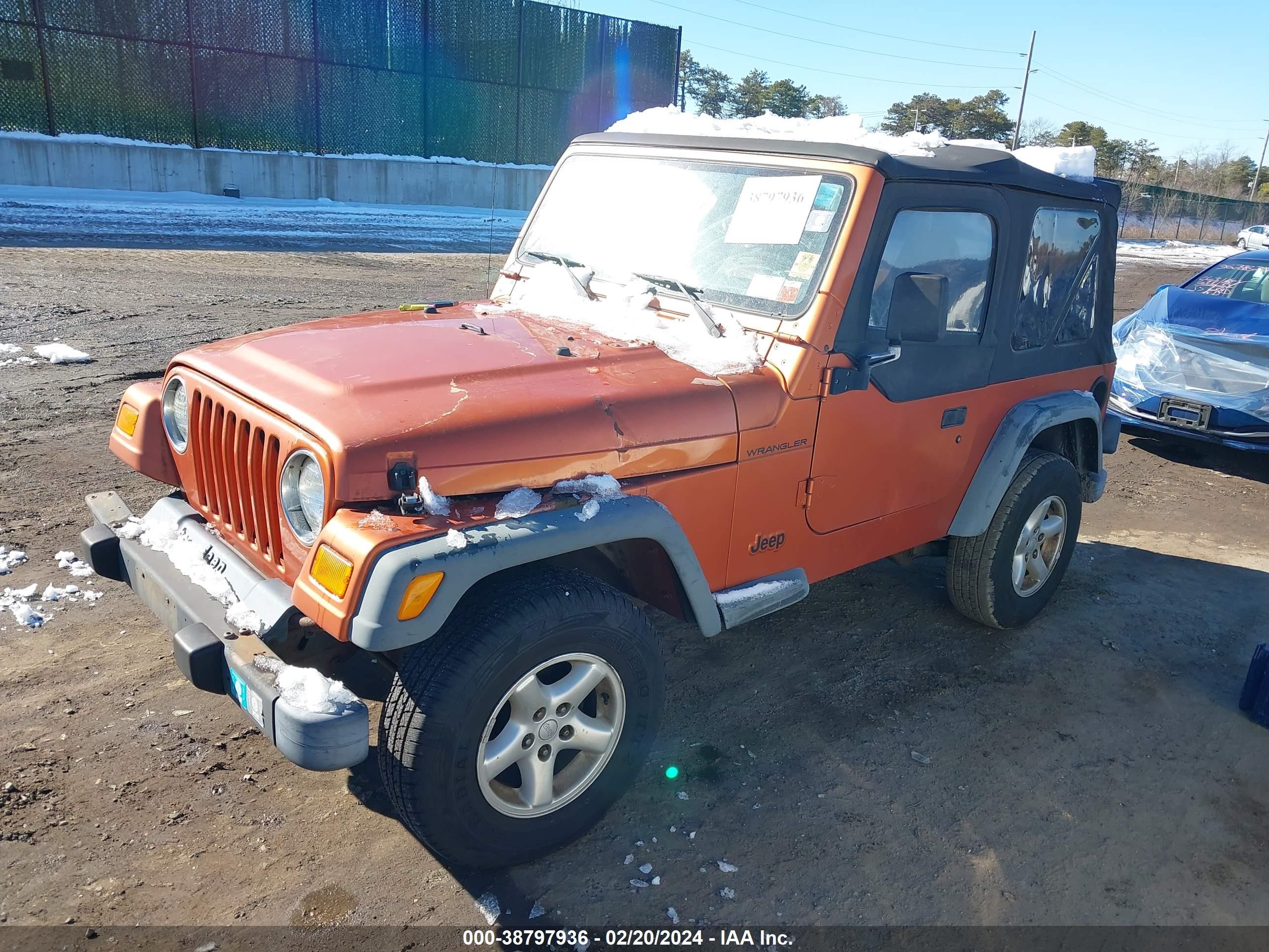 Photo 1 VIN: 1J4FA29P0YP800636 - JEEP WRANGLER 