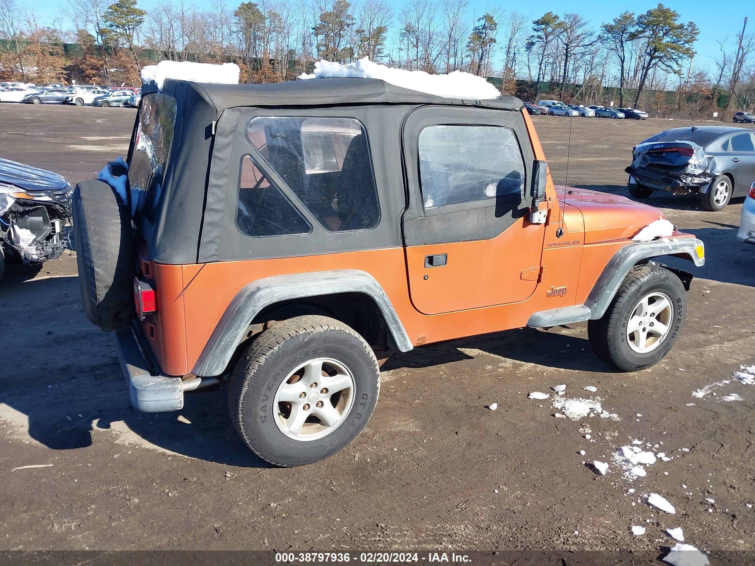 Photo 3 VIN: 1J4FA29P0YP800636 - JEEP WRANGLER 