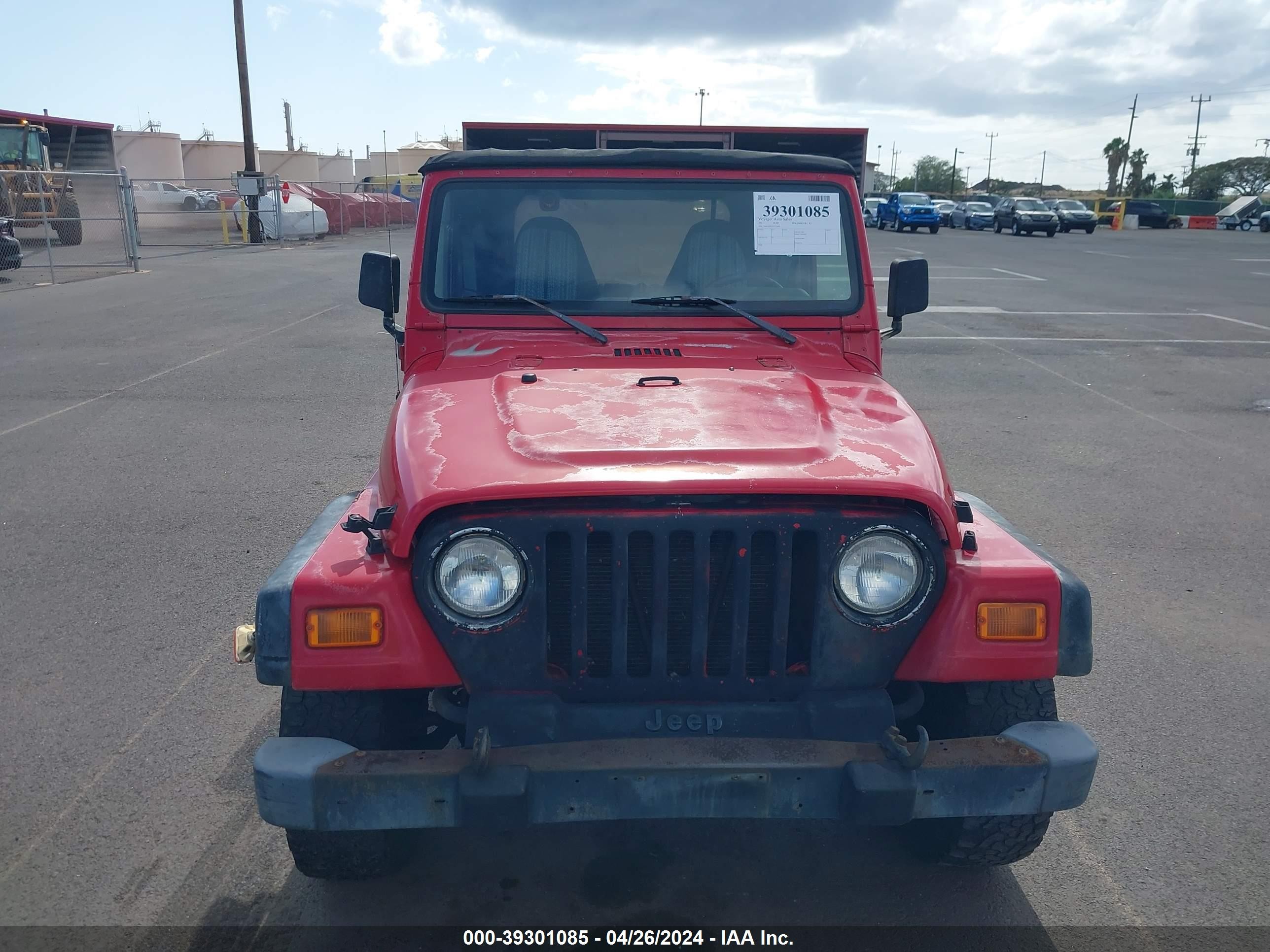 Photo 5 VIN: 1J4FA29P31P323030 - JEEP WRANGLER 