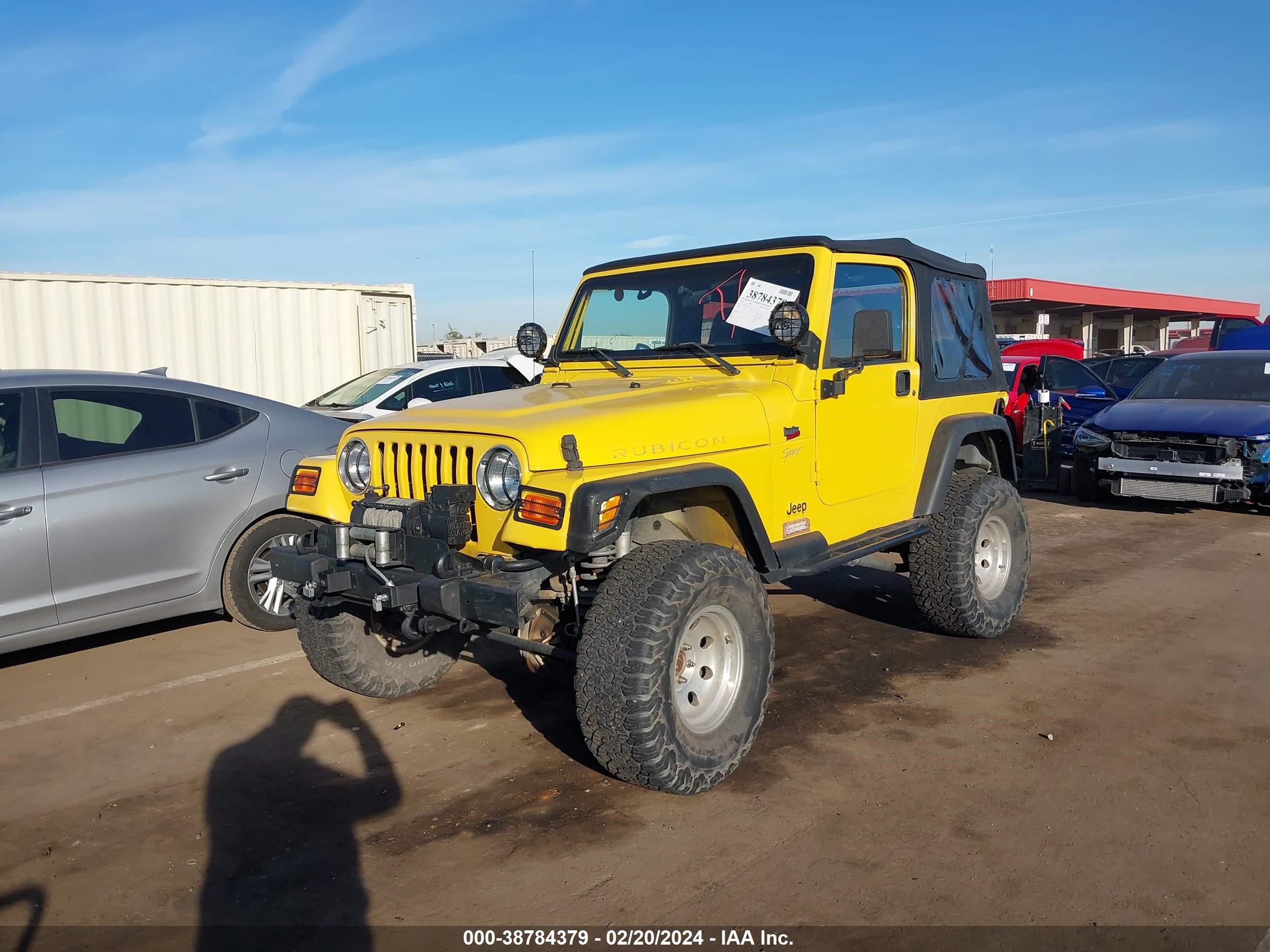 Photo 1 VIN: 1J4FA29PXYP767547 - JEEP WRANGLER 