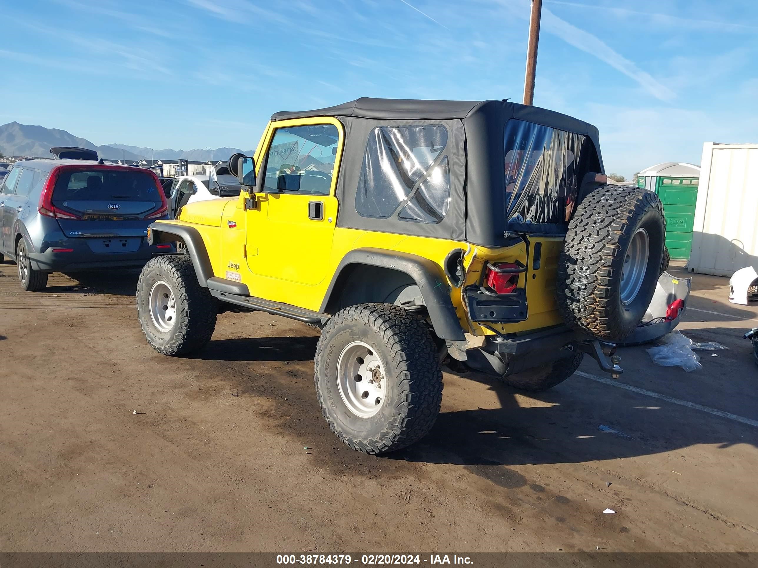 Photo 2 VIN: 1J4FA29PXYP767547 - JEEP WRANGLER 