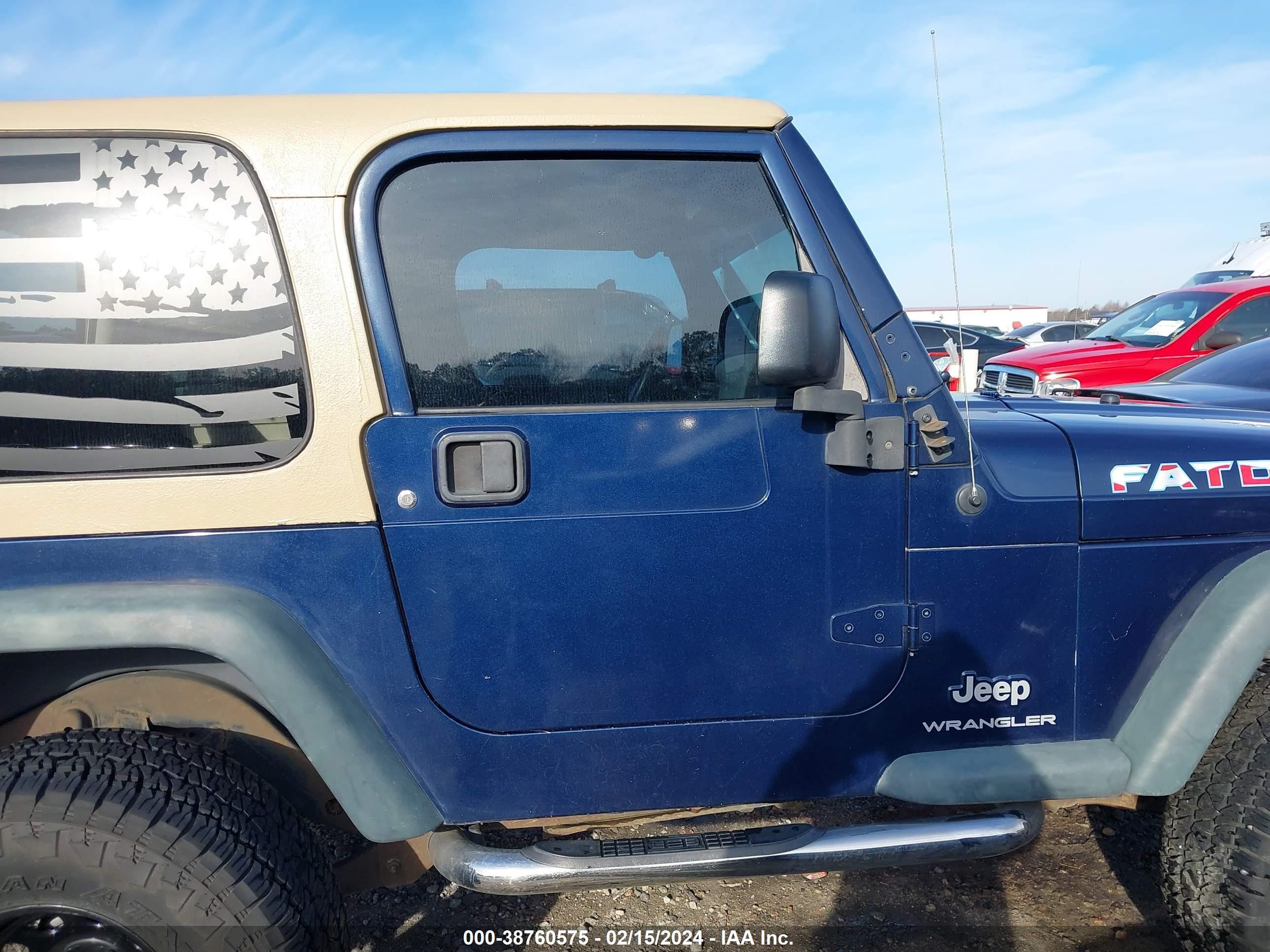 Photo 12 VIN: 1J4FA29S16P782312 - JEEP WRANGLER 