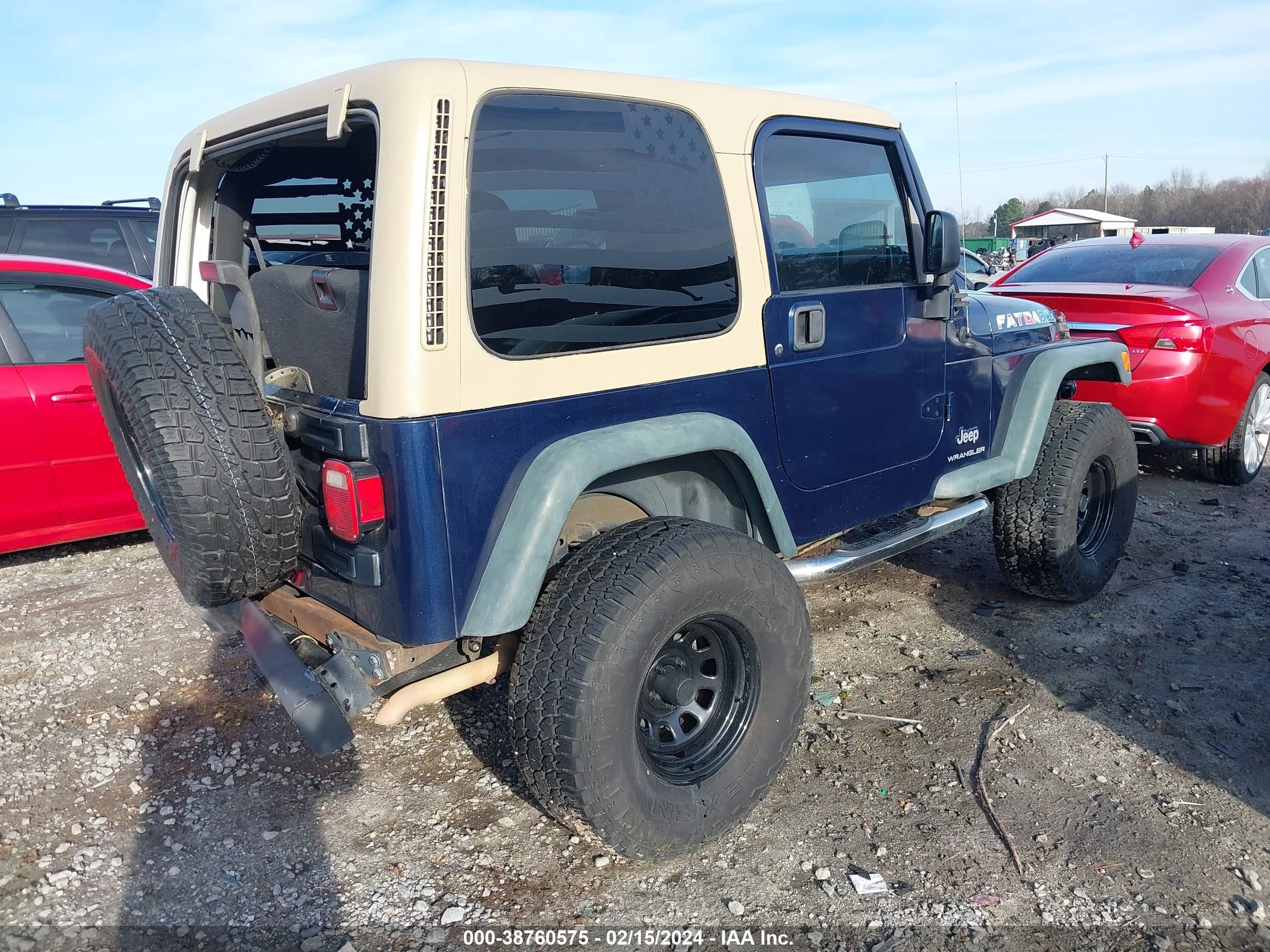 Photo 3 VIN: 1J4FA29S16P782312 - JEEP WRANGLER 