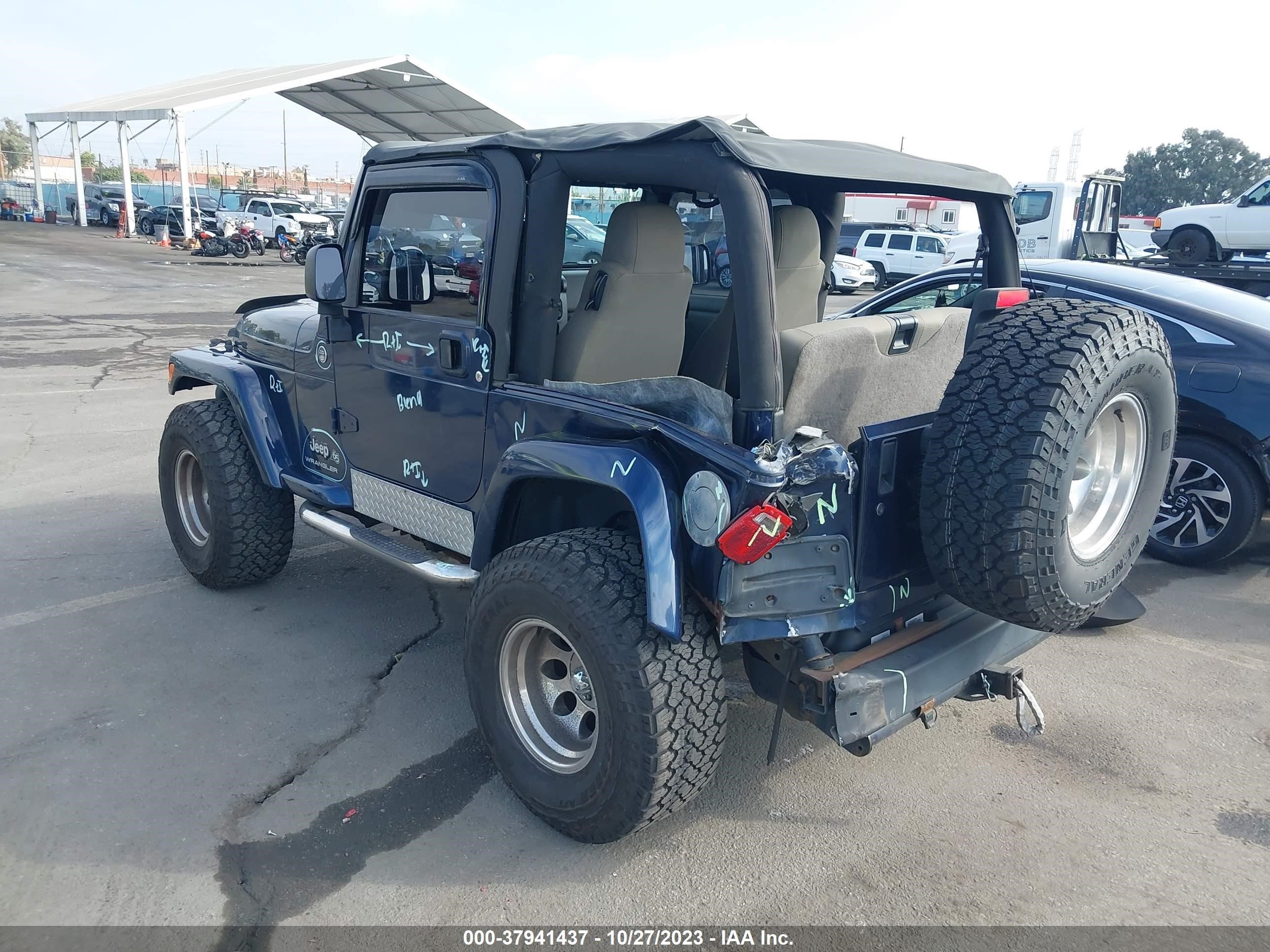 Photo 2 VIN: 1J4FA39S36P769759 - JEEP WRANGLER 