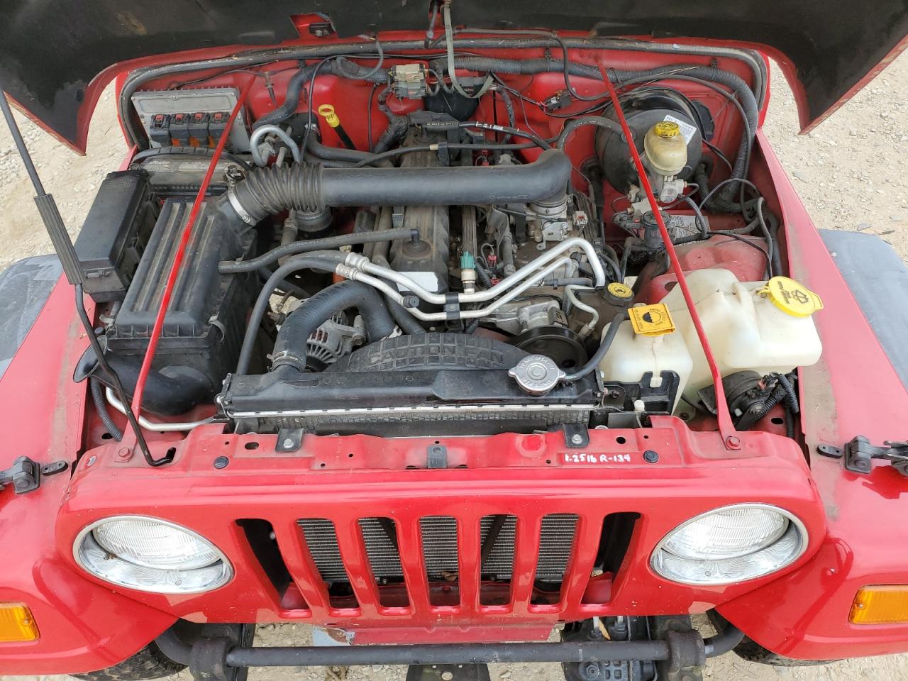 Photo 10 VIN: 1J4FA44S05P373218 - JEEP WRANGLER 