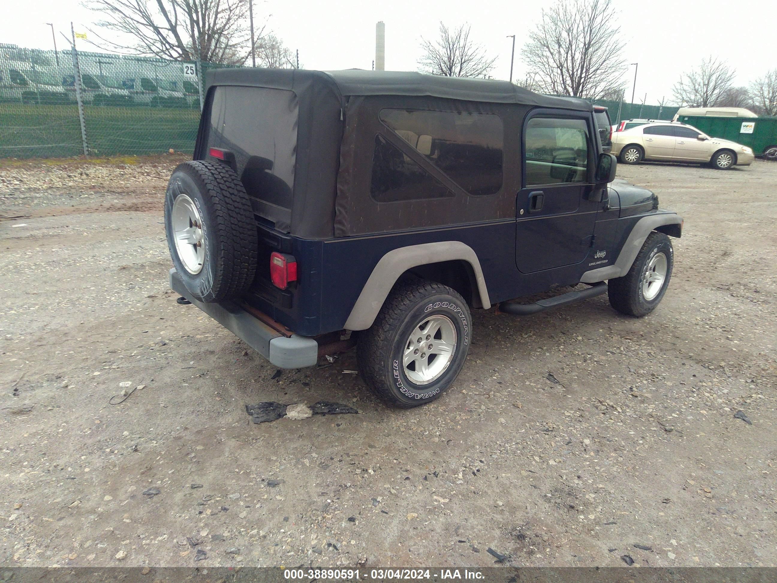 Photo 3 VIN: 1J4FA44S85P356263 - JEEP WRANGLER 