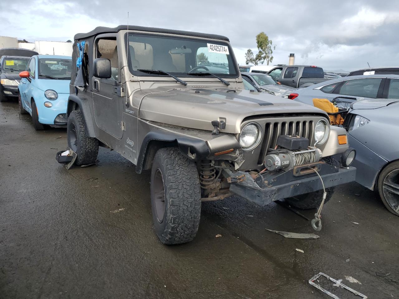 Photo 3 VIN: 1J4FA49S04P713698 - JEEP WRANGLER 