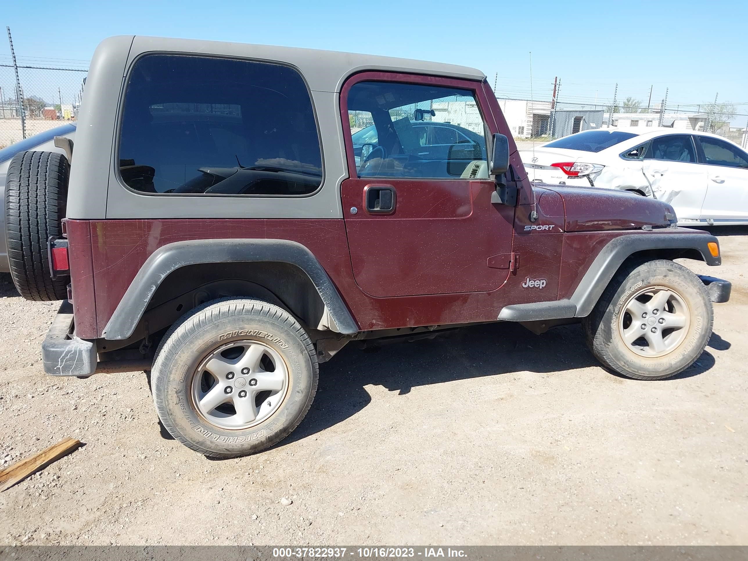 Photo 12 VIN: 1J4FA49S13P329993 - JEEP WRANGLER 