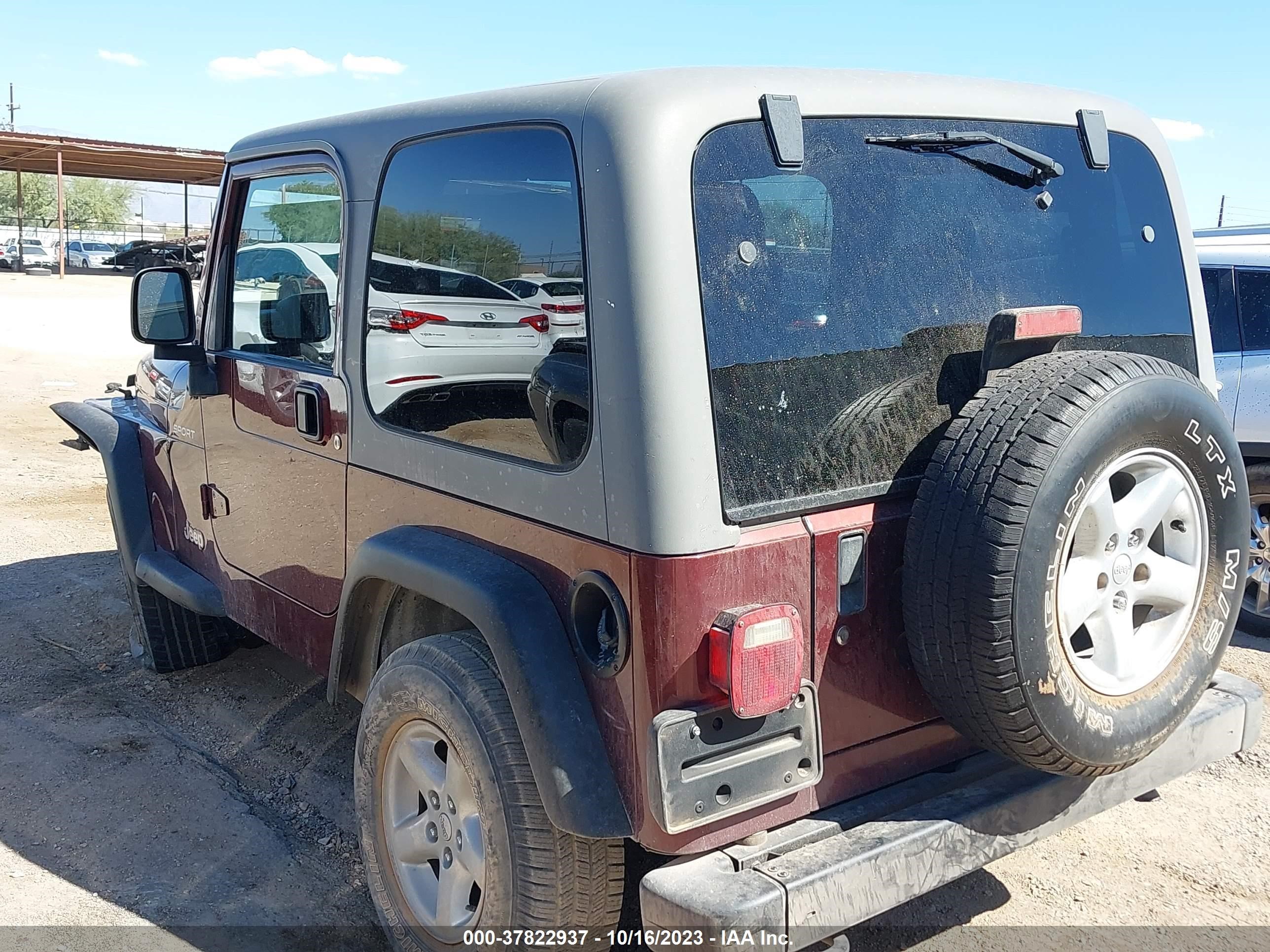 Photo 2 VIN: 1J4FA49S13P329993 - JEEP WRANGLER 