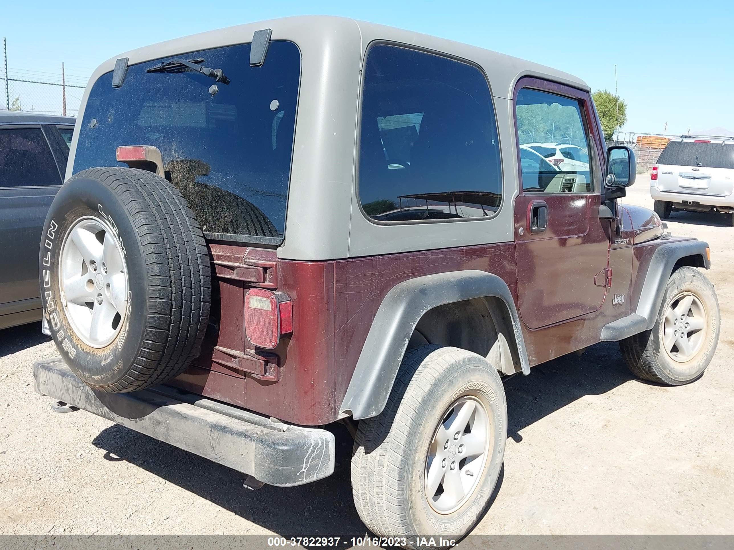 Photo 3 VIN: 1J4FA49S13P329993 - JEEP WRANGLER 