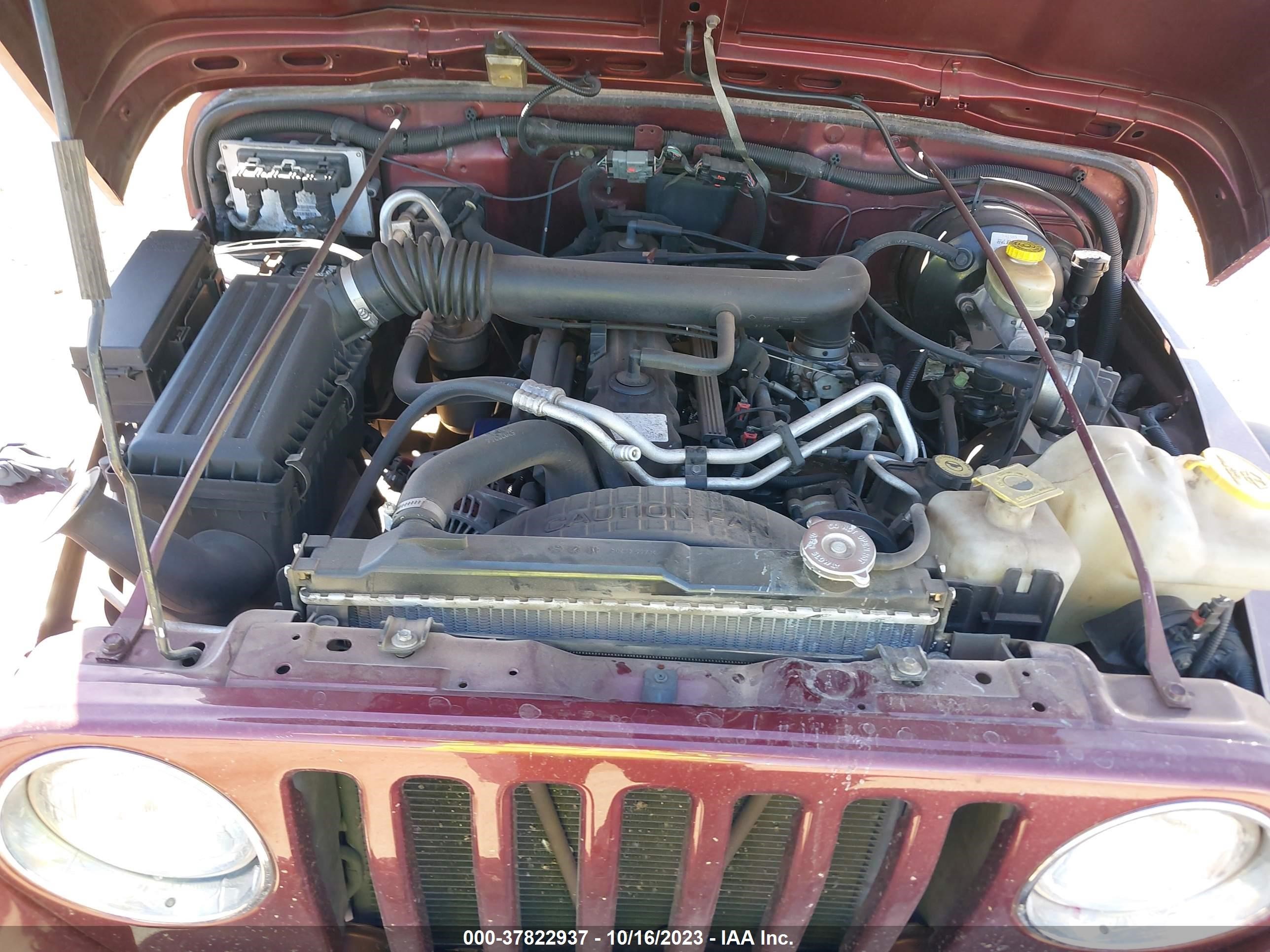 Photo 9 VIN: 1J4FA49S13P329993 - JEEP WRANGLER 