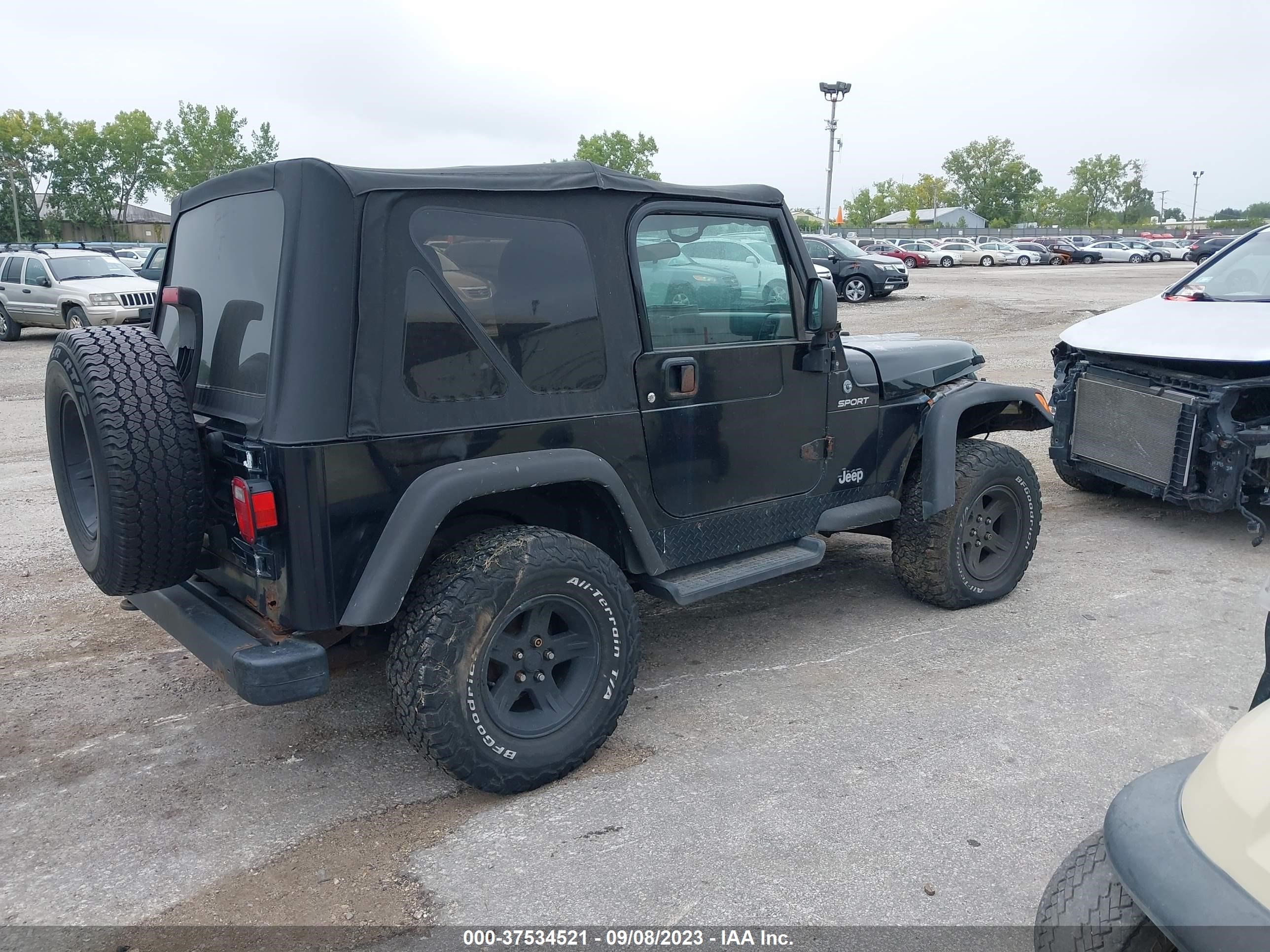 Photo 3 VIN: 1J4FA49S23P302057 - JEEP WRANGLER 