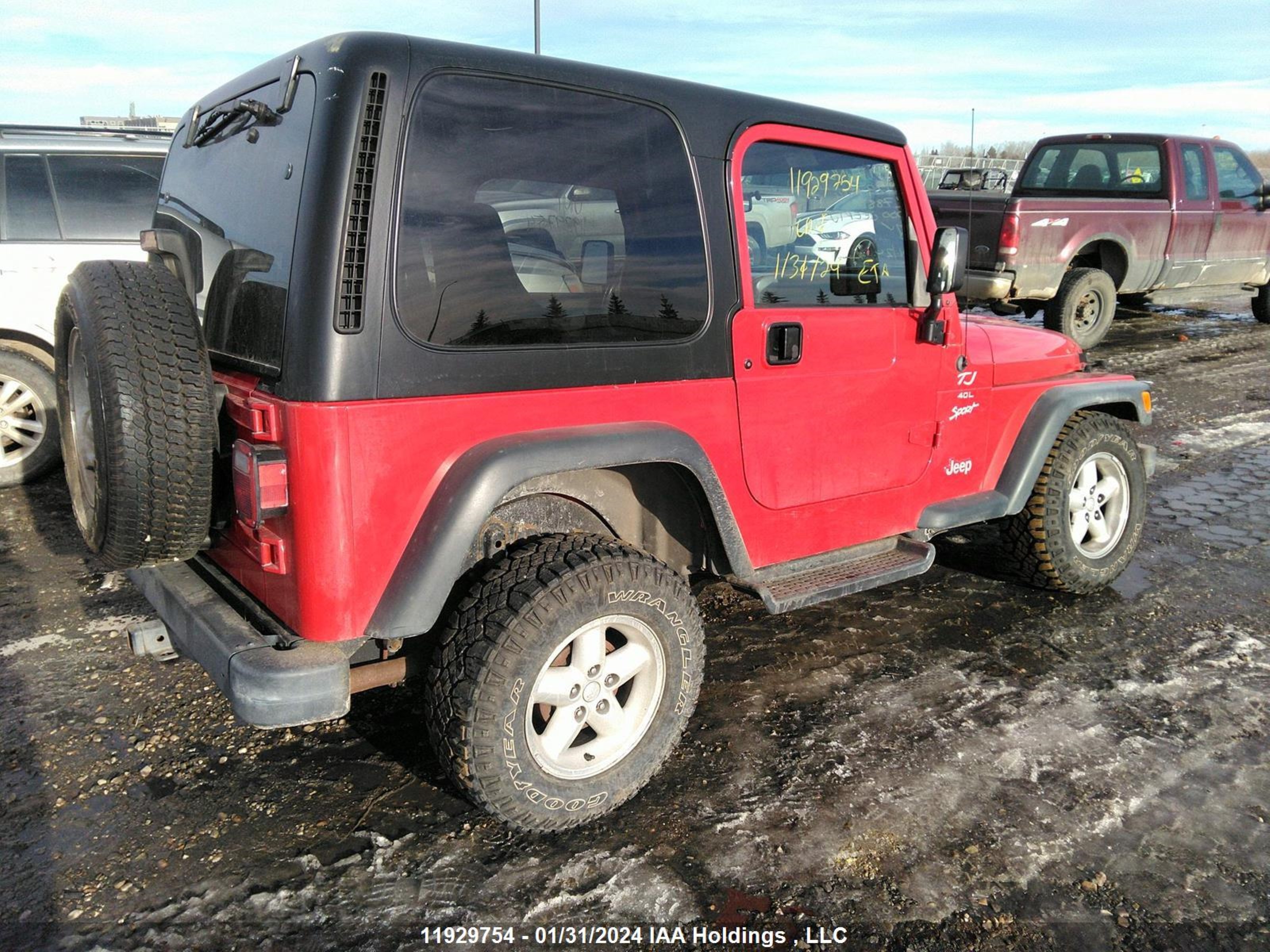 Photo 3 VIN: 1J4FA49S2YP788151 - JEEP NULL 