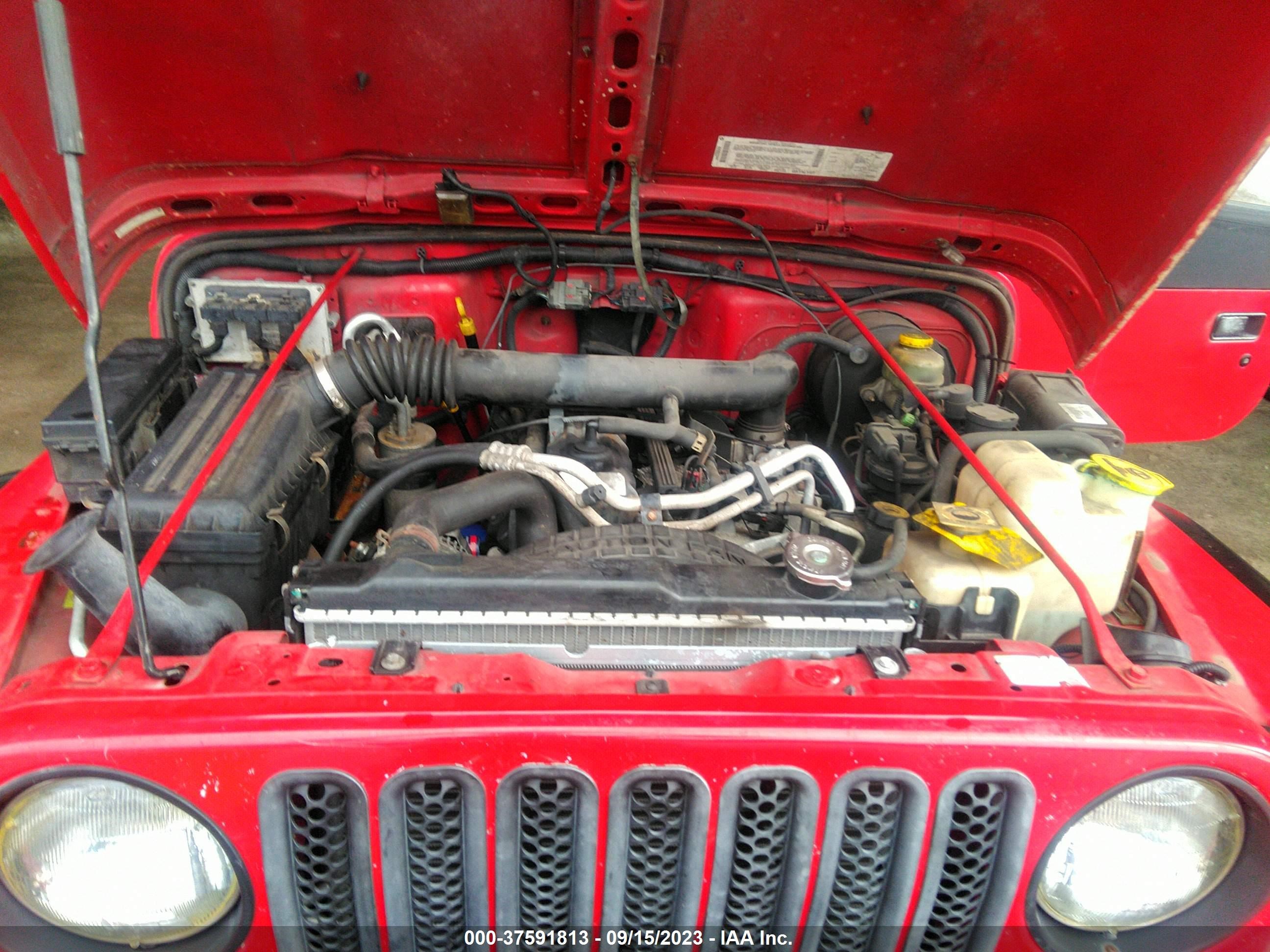 Photo 9 VIN: 1J4FA49S32P769955 - JEEP WRANGLER 