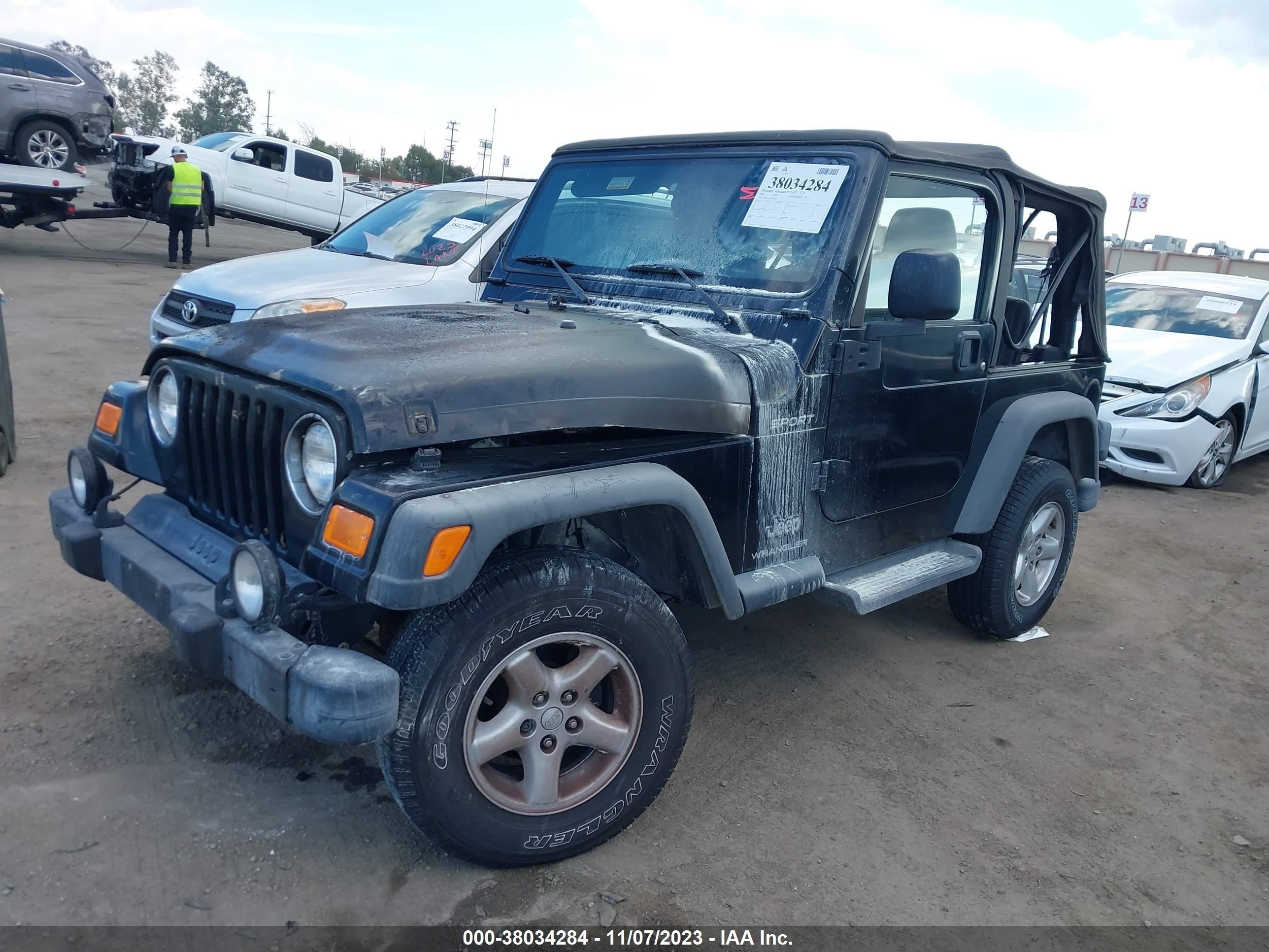 Photo 1 VIN: 1J4FA49S33P374868 - JEEP WRANGLER 