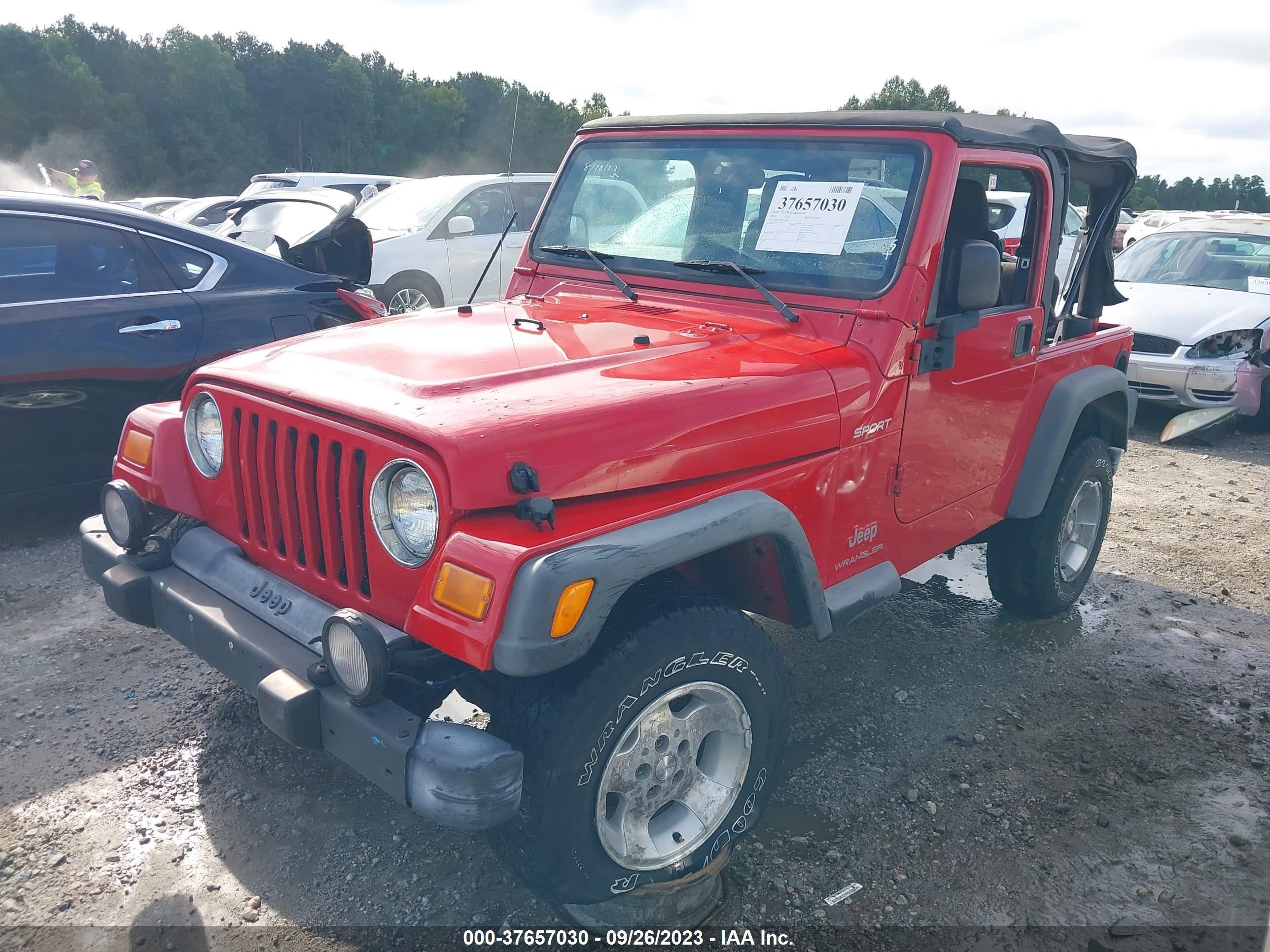 Photo 1 VIN: 1J4FA49S44P700422 - JEEP WRANGLER 