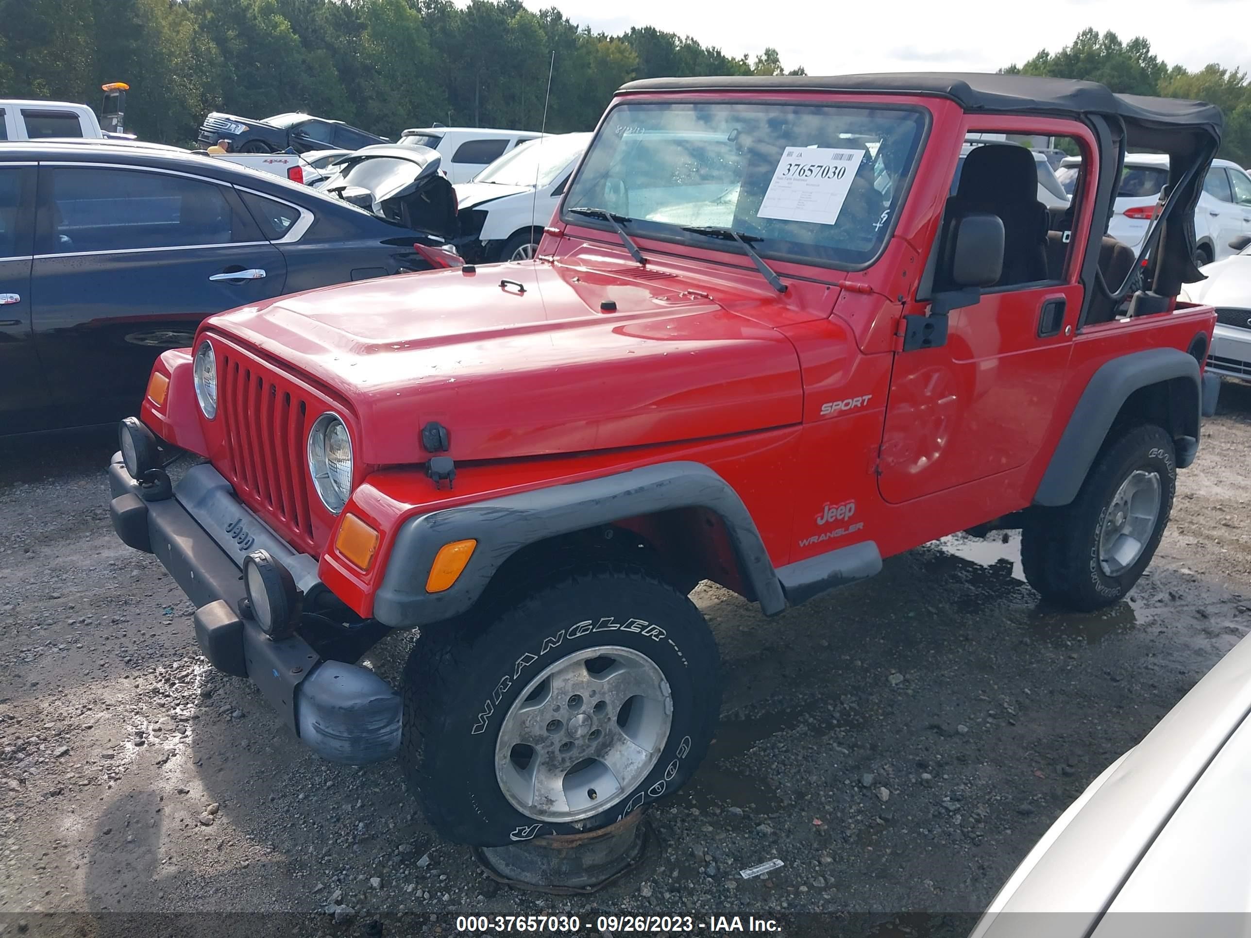 Photo 13 VIN: 1J4FA49S44P700422 - JEEP WRANGLER 