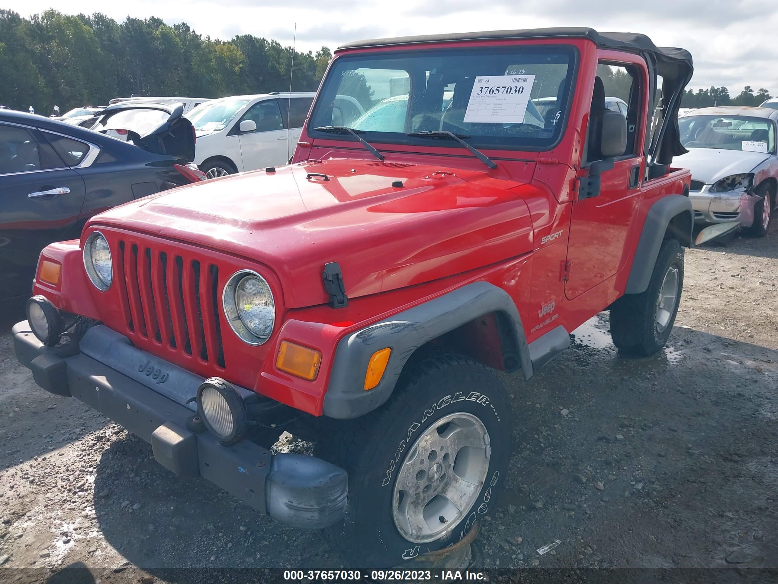 Photo 5 VIN: 1J4FA49S44P700422 - JEEP WRANGLER 