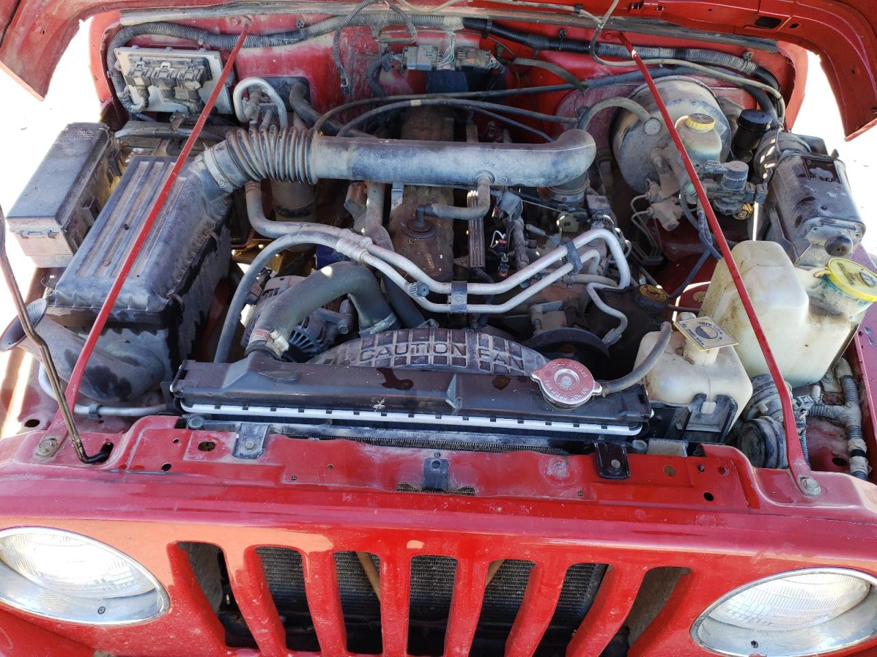 Photo 10 VIN: 1J4FA49S5YP721222 - JEEP WRANGLER 