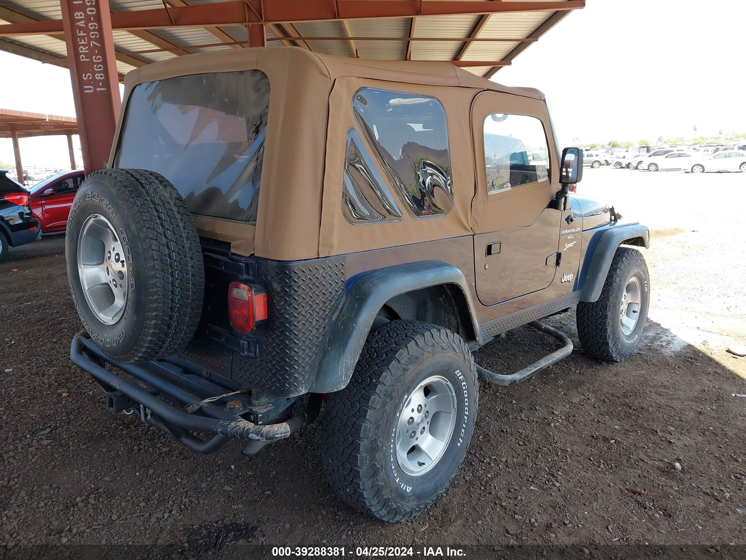 Photo 3 VIN: 1J4FA49S71P302164 - JEEP WRANGLER 